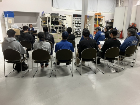 【中部】足場組立特別教育実施